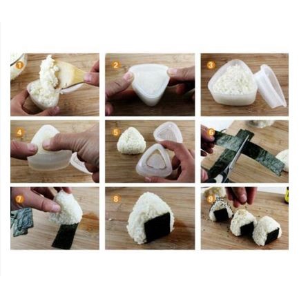 Bento Decorating - Triangular Rice Ball (Onigiri) Maker