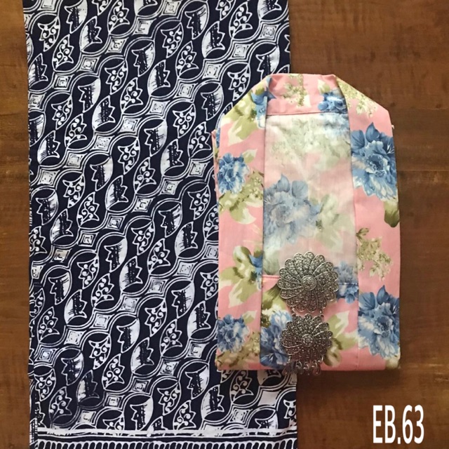 KEBAYA KUTUBARU BUNGA BATIK EB.63