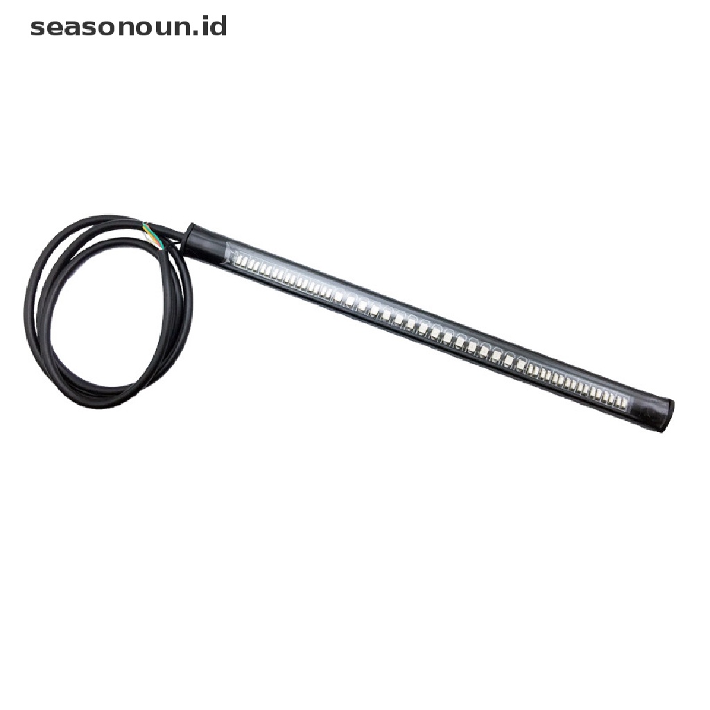 (seasonoun) Lampu Belakang / Rem / Sein 48-led Flexible Untuk Motor