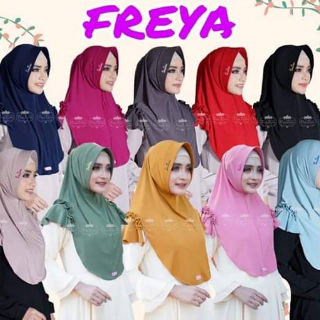 Freya by LINALIVIA hijab 100%original