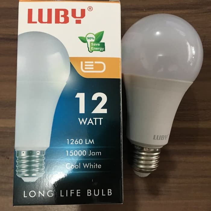 Lampu LED Luby 12W 12 Watt Terang Berkualitas