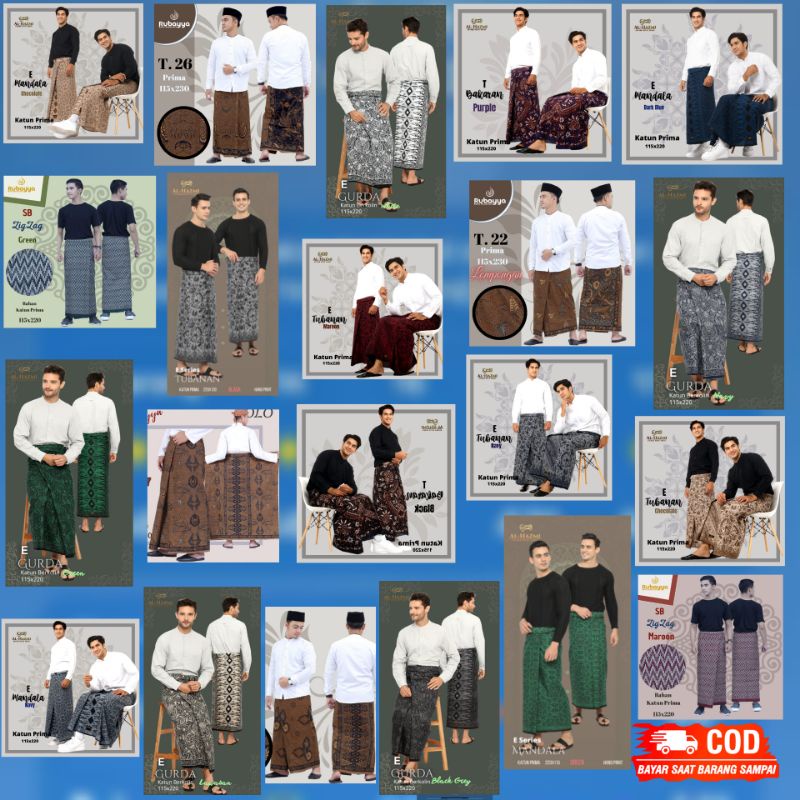 Sarung Terbaik /Sarung al hazmi Kudus/Sarung Dewasa Pia Wanita/ Sarung batik Terbaru 2022 / Sarung T