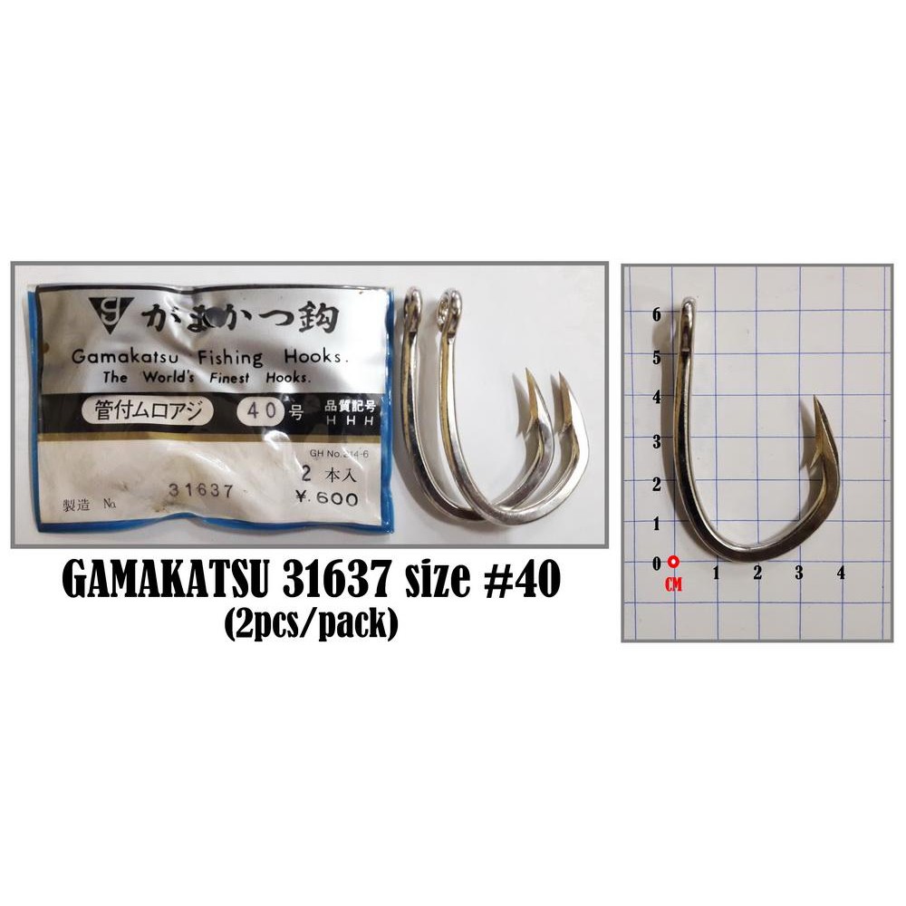 Hook Gamakatsu Cutting Point size 40