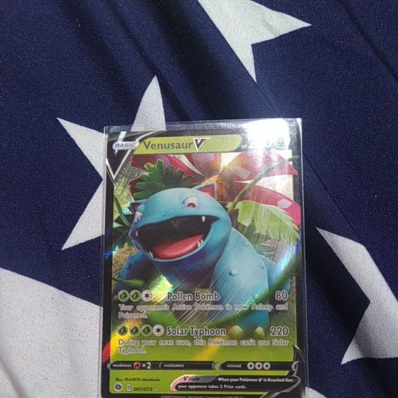 kartu pokemon Venusaur V