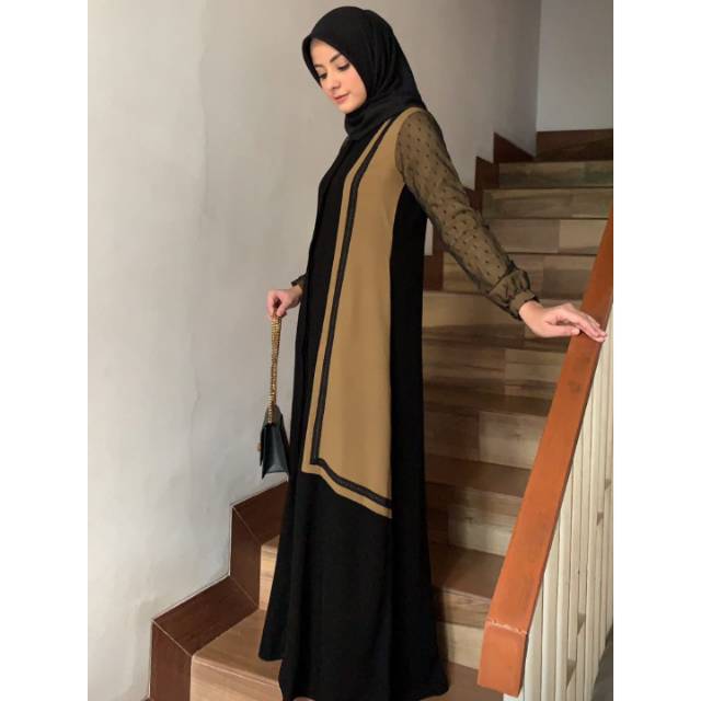 Abaya kaleela warna coksu size L by. Kaleela