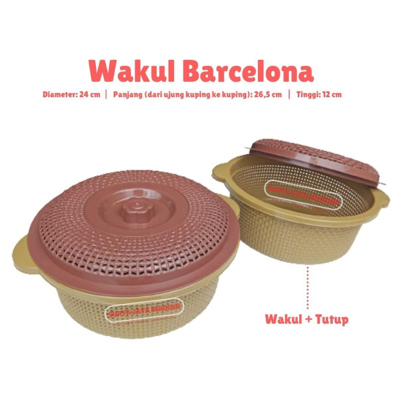 Wakul Barcelona | Wakul Plastik Tutup Hajatan