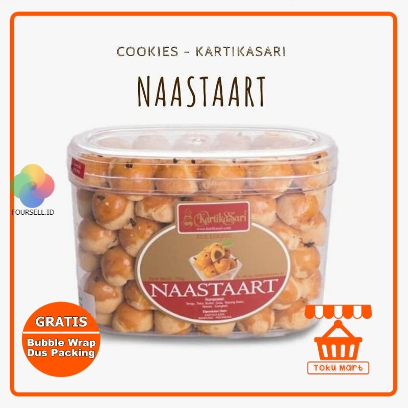 Kartika Sari - Nastaart / Nastar Kemasan Toples (PACKING AMAN) - Kue Kering Kartikasari Bandung Oleh