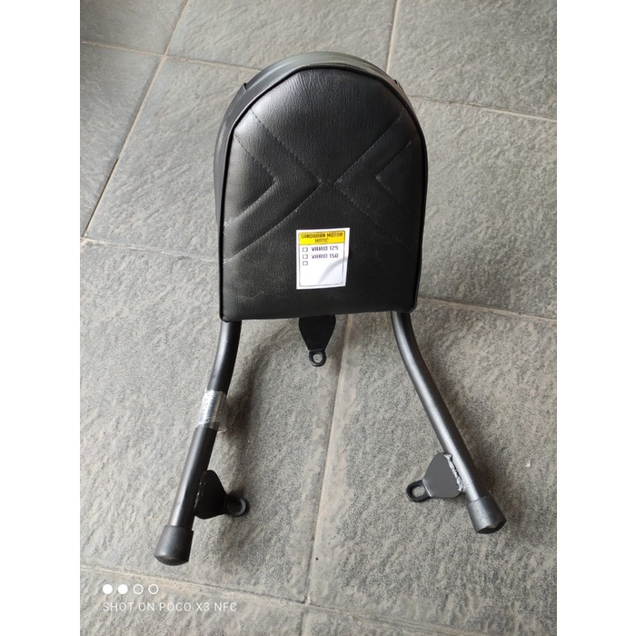 SANDARAN JOK MOTOR BACKREST VARIO SANDARAN JOK MOTOR VARIO 125 150 2013 2016 2017 2020
