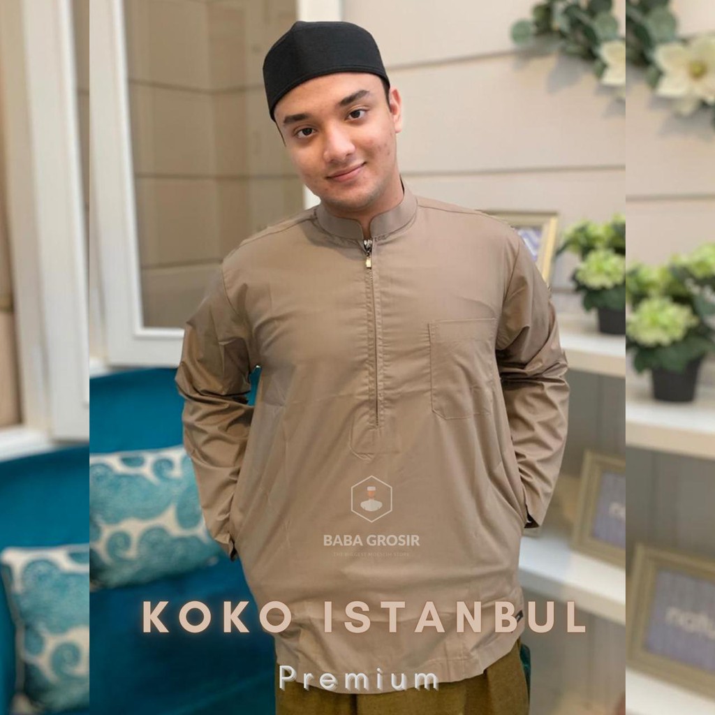 Koko Istanbul Premium Babagaf Koko Premium Fashion Muslim Baju Koko Pria