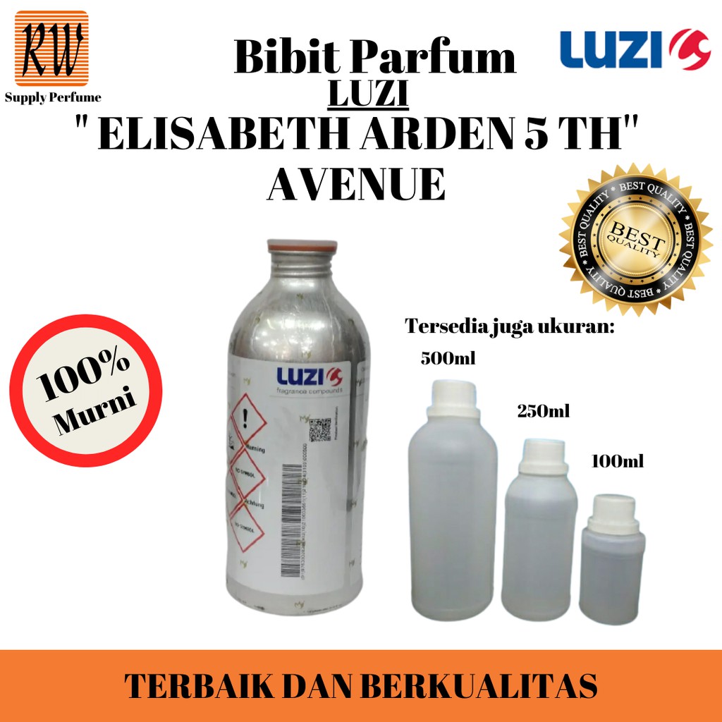 BIBIT PARFUM LUZI ELISABETH ARDEN 5 TH AVENUE MURNI