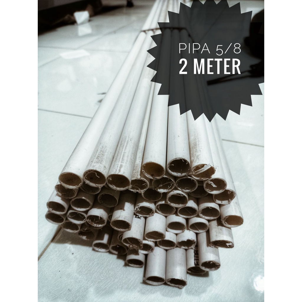 Pipa Listrik 5/8 PVC 17 mm 2 Meter