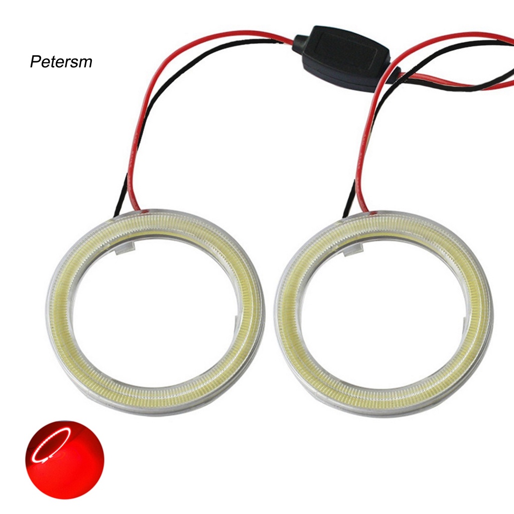 Pp 2Pcs / Set Lampu Kabut LED COB 9-14V Shockproof Untuk Mobil