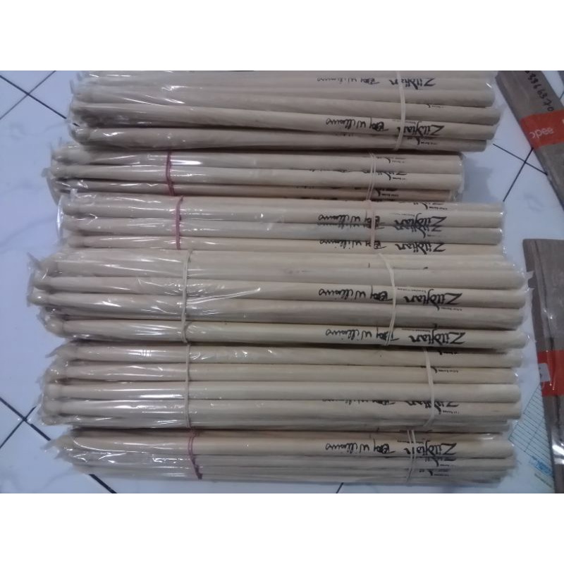 MURAH stik drum marching drum band setik snare tom perkusi kayu 40cm