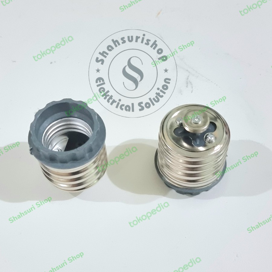 ADAPTOR SAMBUNGAN FITTING LAMPU E27 KE E40 HIGH QUALITY