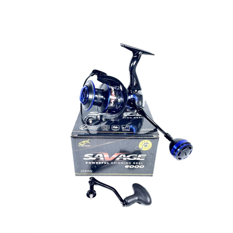 REEL UTECATE SAVAGE 6000 POWER HANDLE BONUS HANDLE