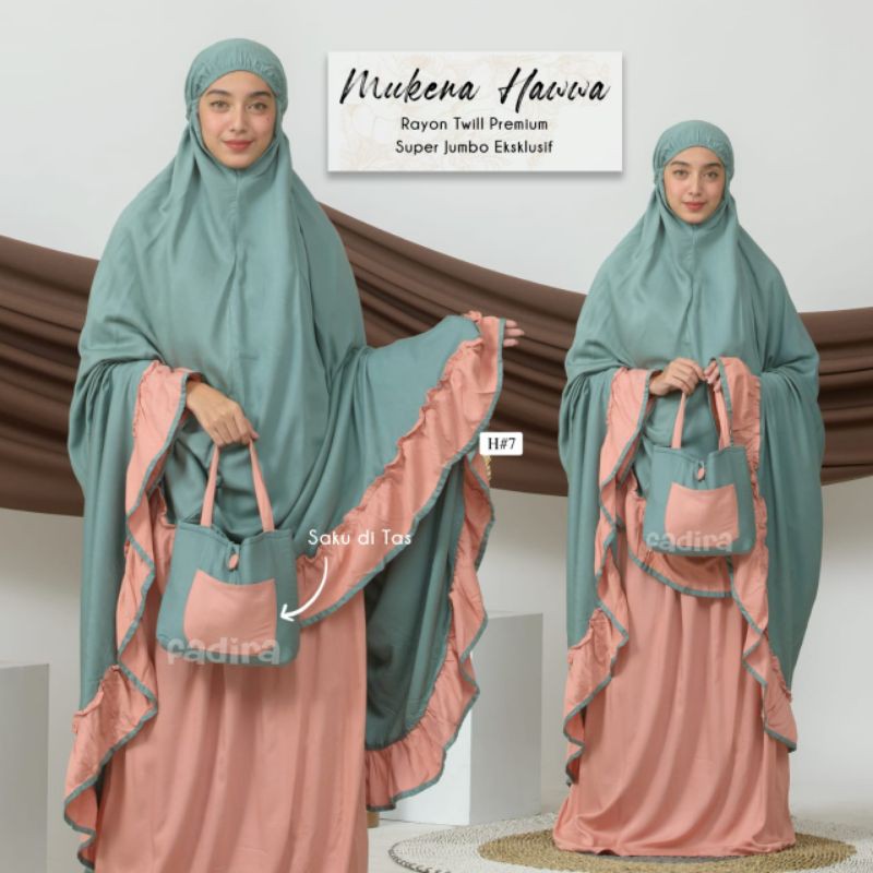 Mukena Hawwa Ori Fadira / Mukena Dewasa Terbaru 2020