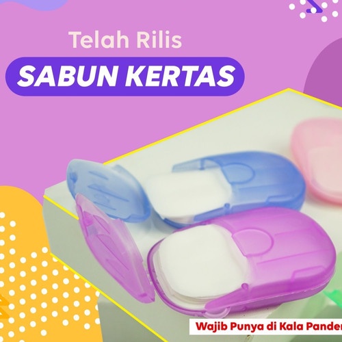 Sabun Kertas Pandemi Paper Soap Antiseptik