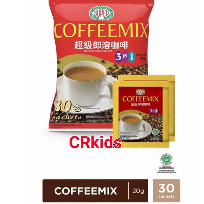 

vd201r Promo - Kopi Instan Coffeemix Super Import 3In1 - Kopi Serbuk Sachet Ds20X11