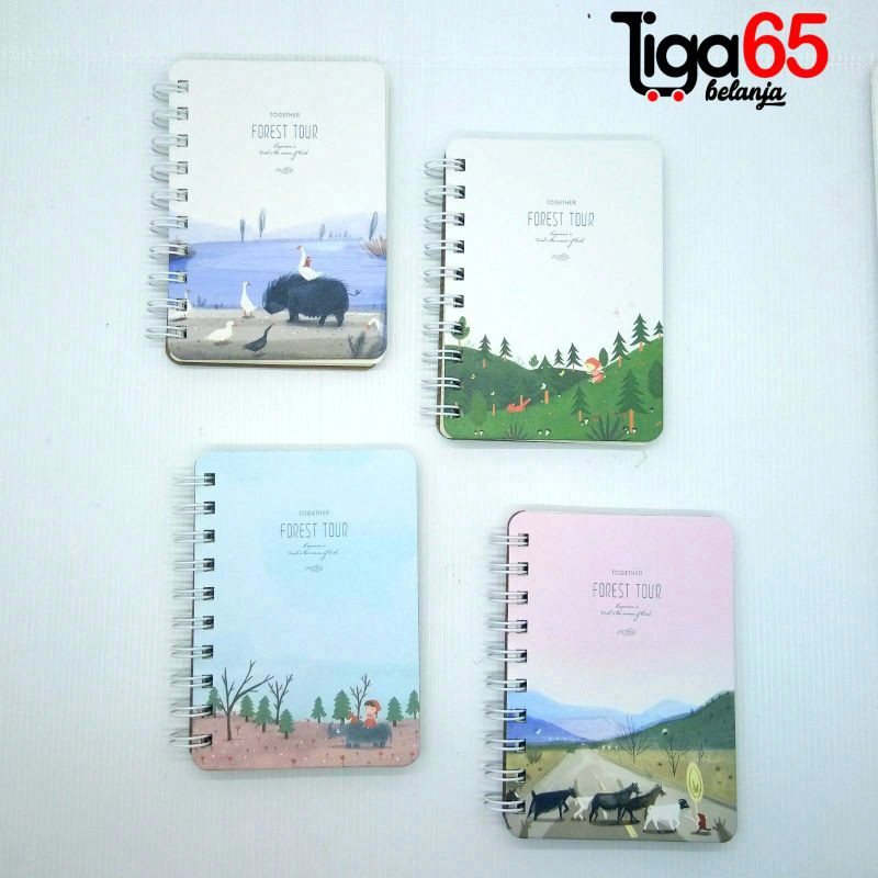 Ring Notebook Spiral / Buku &amp; Alat Tulis / RingBook / Buku Diary / Ring Book HMX6440