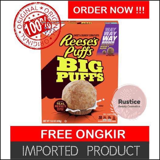 

REESES'S BIG PUFF CEREAL PEANUT BUTTER 439 GR