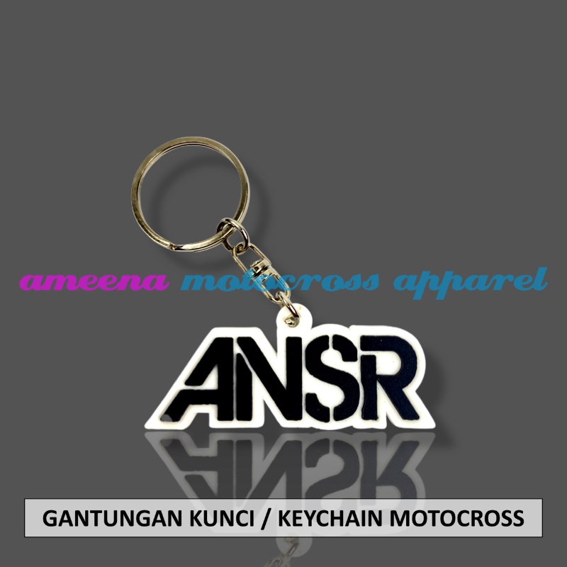 Gantungan Kunci Motocross - Keychain Trail MX - Gantungan Kunci Trabas - Keychain Enduro - Souvenir Trail - Keychain Souvenir - AN102