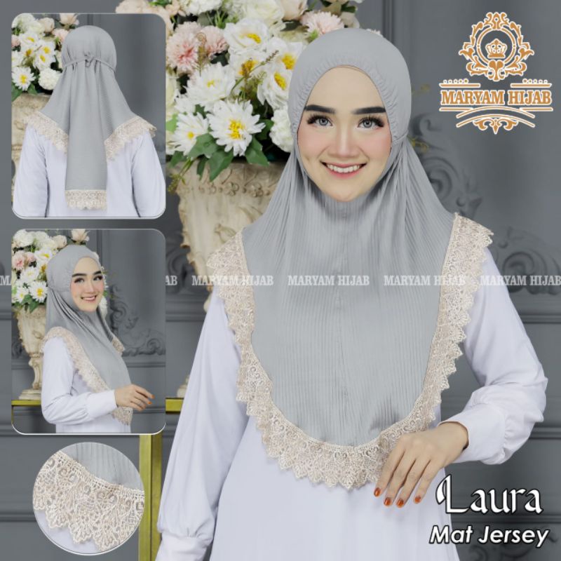 LAURA PLISKET PRADA / JILBAB KERUT / HIJAB KERUT / JILBAB INSTAN / JILBAB PLISKET / HIJAB INSTAN / JILBAB RENDA PRADA / BERGO TALI / BERGO KERUT