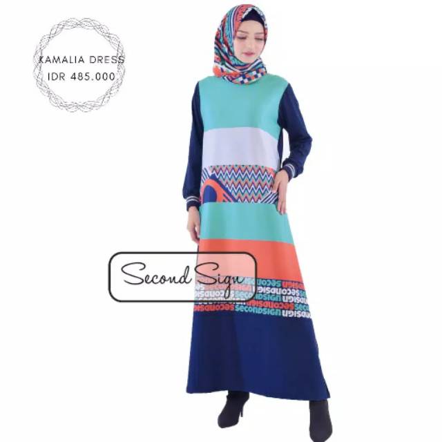 Gamis Casual Second Sign Kamalia Dress