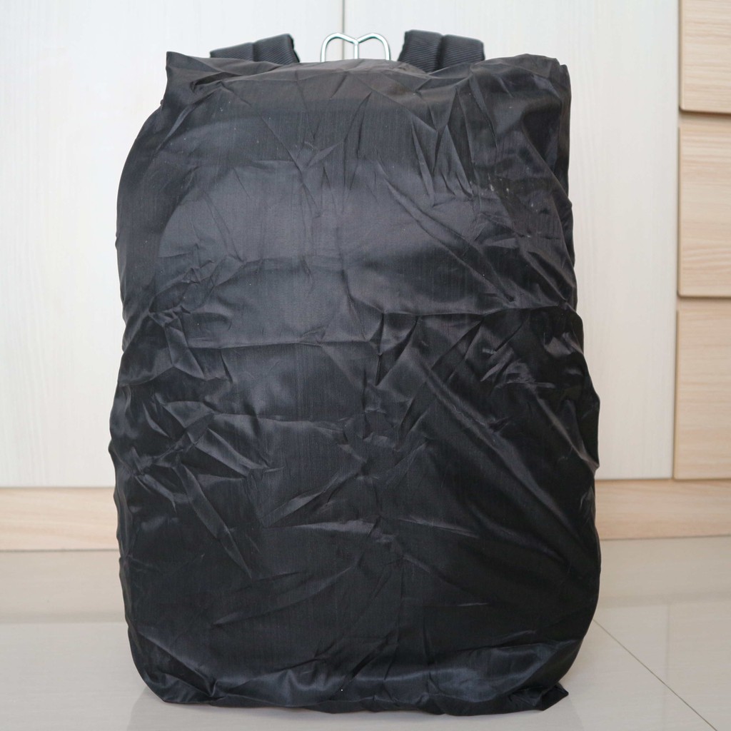 Jual Tas Polo Hitam Sport Backpack Laptop Sekolah SD SMP SMA Kuliah Kerja Kantor Dinas Awet Kuat