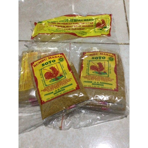 

bumbu masak soto cap ayam