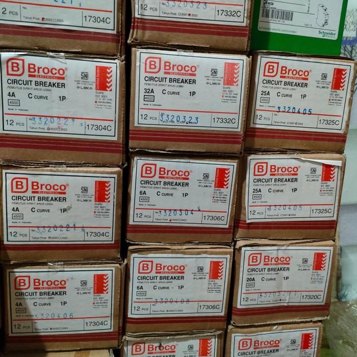 Listrik Mcb Broco 6A,10A,16A,20A,25A