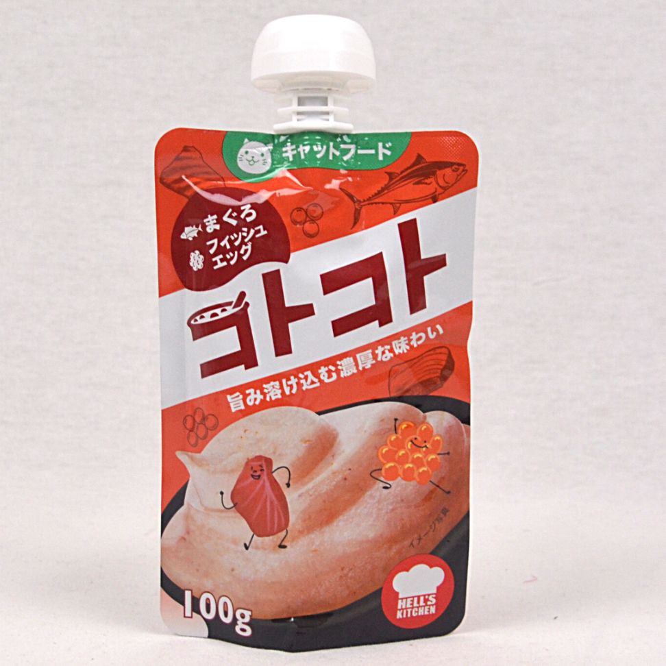

KOTOKOTO Snack Kucing Tuna And Fish Egg 100g