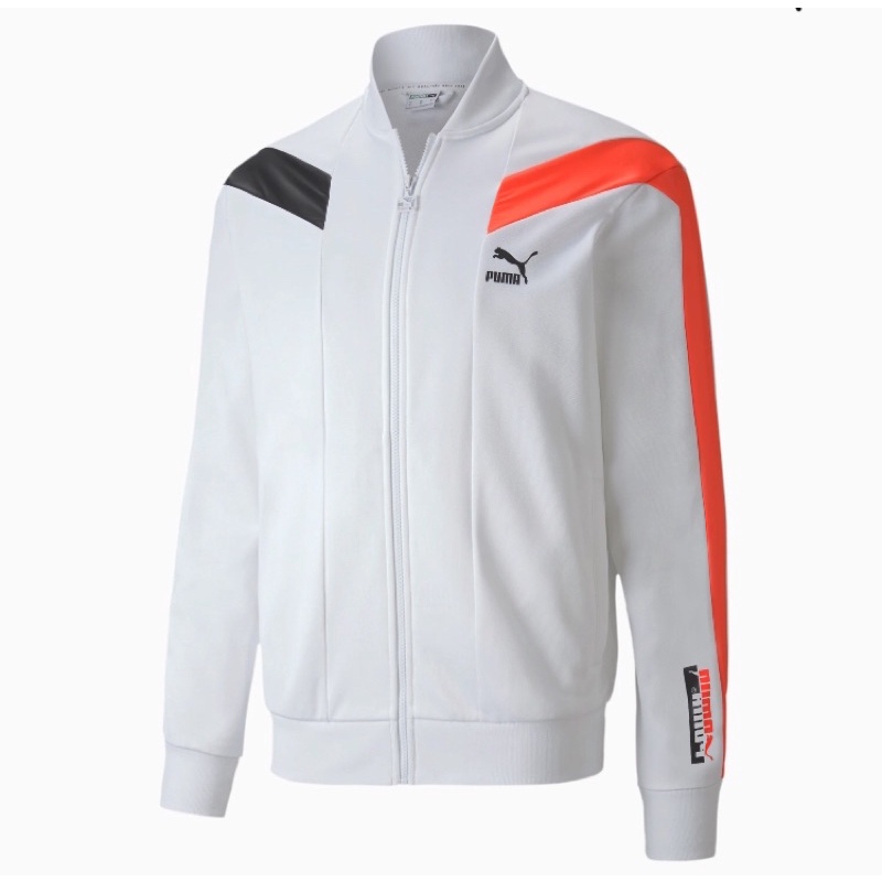 Jacket Track Top [BIGSALE] - Puma Track Top T20 Casual/Sport White - Original 1000% BNIP Resmi Store