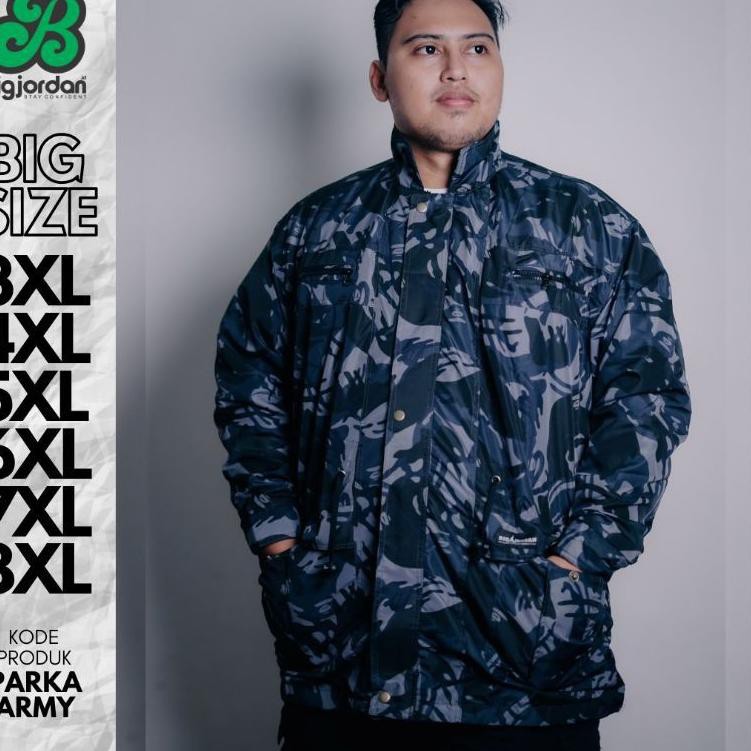 SALEE.. PAPMART - jaket parasut big size xxxxxl xxxl xxl waterproof jumbo 5xl 4xl 8XL jaket park
