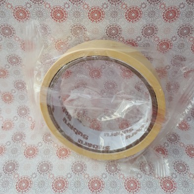 

Lakban Kertas SUBARU 1inch 24mm 20yard/Masking Tape/Isolasi Kertas
