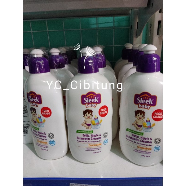 Sleek Baby Cuci Botol 500ml Bottle sleak pencuci botol dot perlengkapan bayi Nipple Asessoris botle