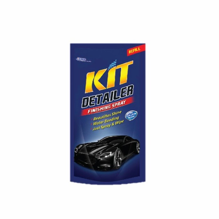 Kit Detailer Finishing Spray Refill Pouch 200 Ml Pengkilap Mobil Motor