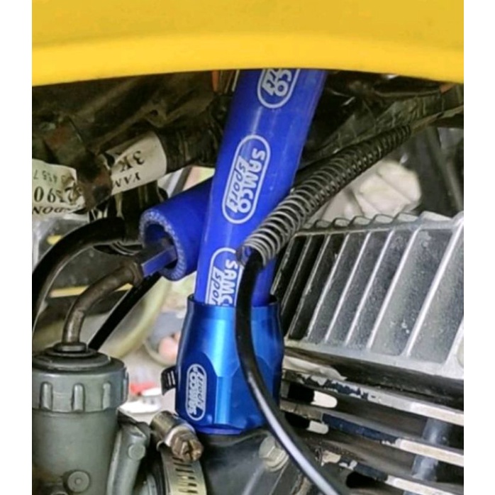 Selang Hawa Samco yeis plus kleman Rxk Rx king Rxking Rxz-Selang Biru