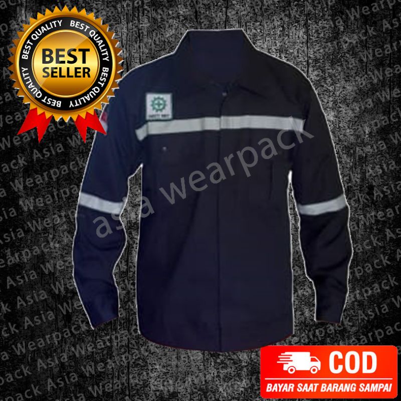 werpack safety//seragam kerja//baju mekanik