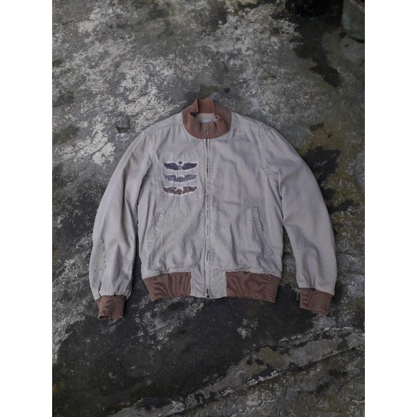 jaket tanker / bomber denim supply ralph lauren not buzzricksons alpha industries avirex