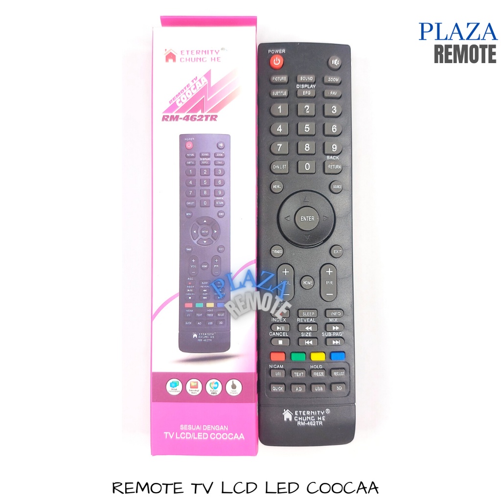 REMOTE COOCAA TV MULTI LED 462tr LANGSUNG PAKAI