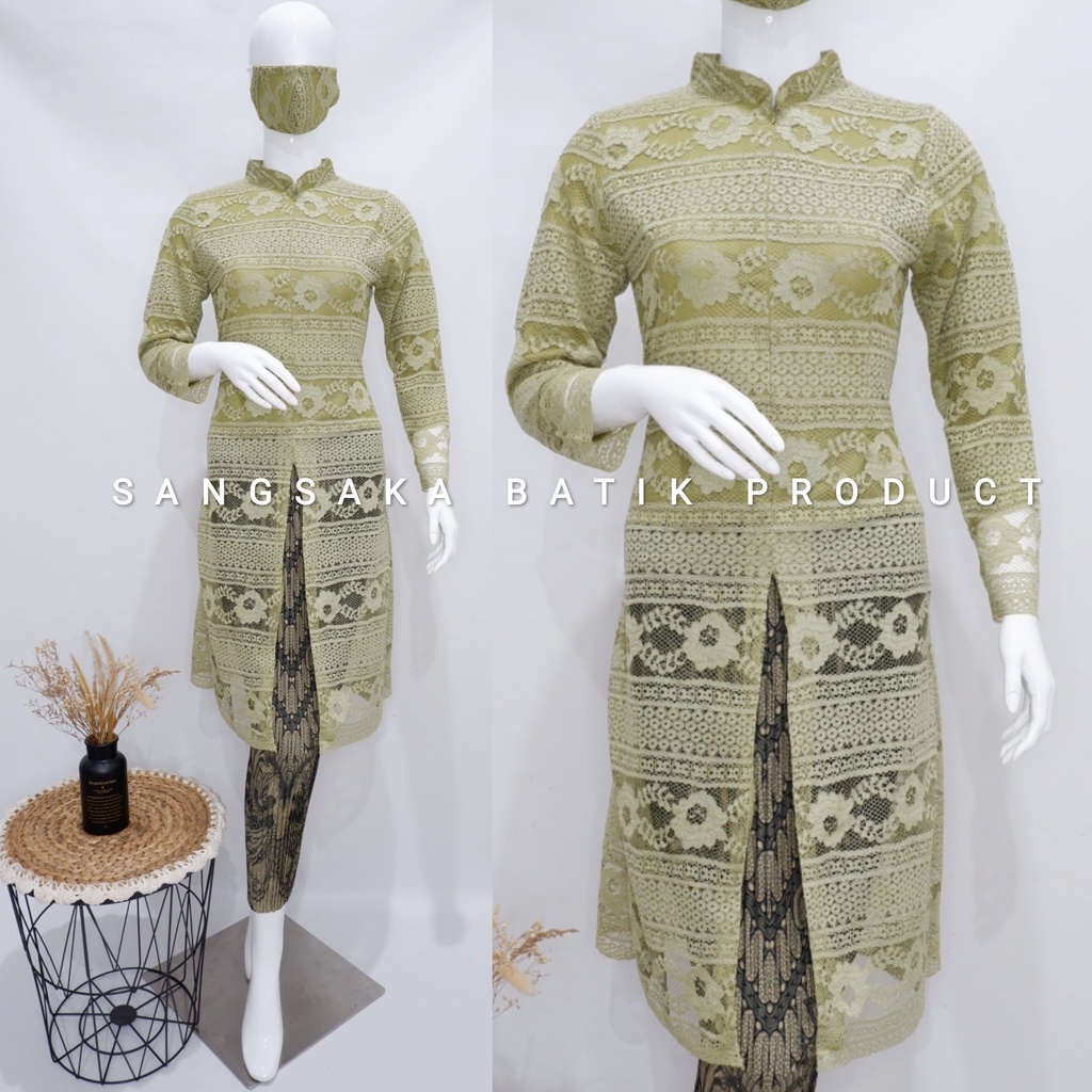 Kebaya Promo/ Kebaya Tunik / Tunik Brokat / Kebaya Modern / Kebaya tile / Kebaya Favorite / Batik Couple