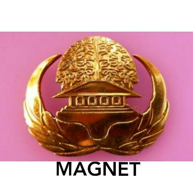Pin korpri Magnet bahan kuningan - pin magnet - pin kor republik Indonesia - korpri magnet - pin pns