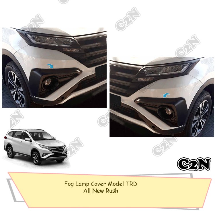 Fog Lamp Cover Model Trd Mobil All New Rush