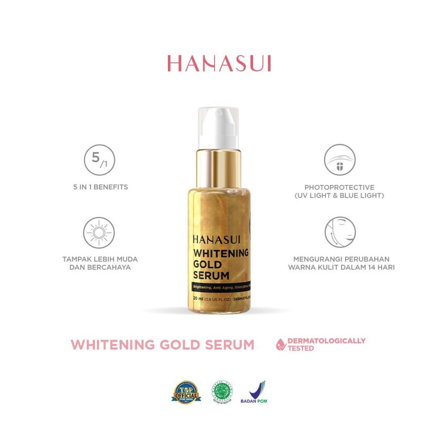 ✨ AKU MURAH ✨HANASUI Serum Whitening Series / Propolis/ Bright Up/ Rich Nutrition /Men