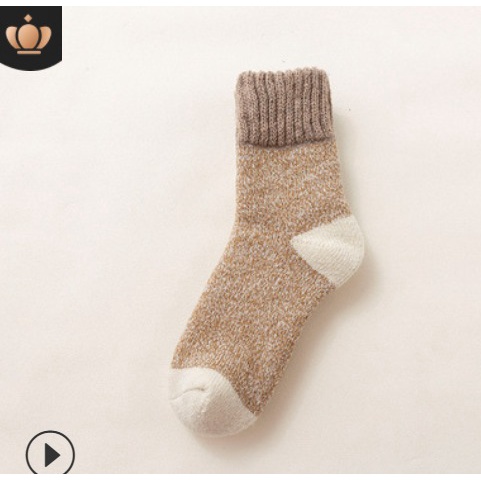 IMPORT WOMAN MAN WINTER WOOL SOCKS THERMAL KAOS KAKI WOL PRIA WANITA MUSIM DINGIN