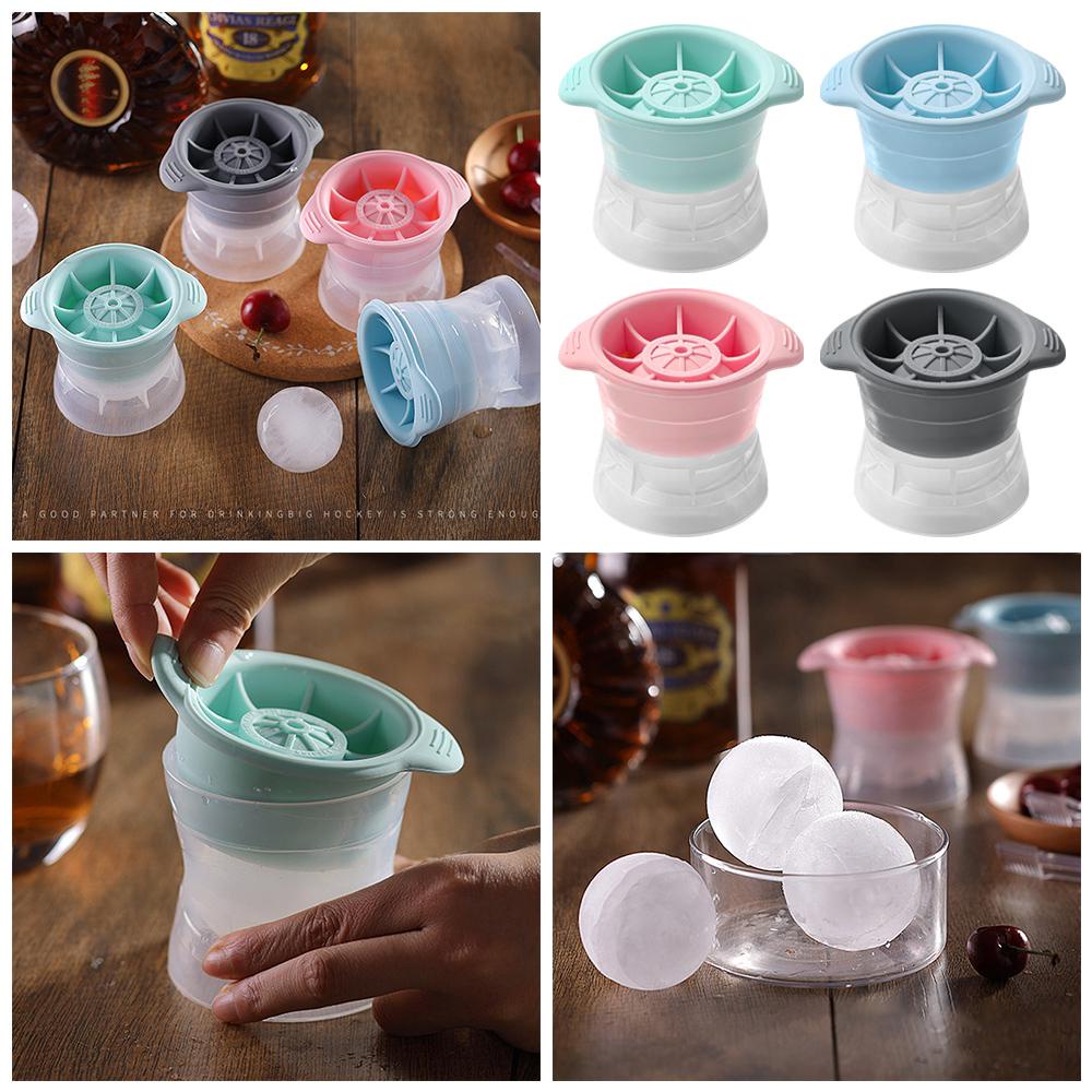 Nanas 2.5INCH Bola Bulat Multifungsi DIY Rumah Bar Pesta Cocktail Pembuat Es Batu