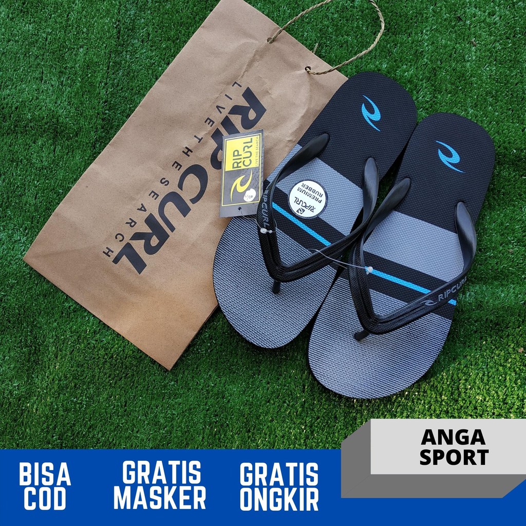 SANDAL RIPCURL JEPIT / SANDAL JEPIT SURFING / SANDAL DISTRO COWOK / SANDAL CASUAL PRIA