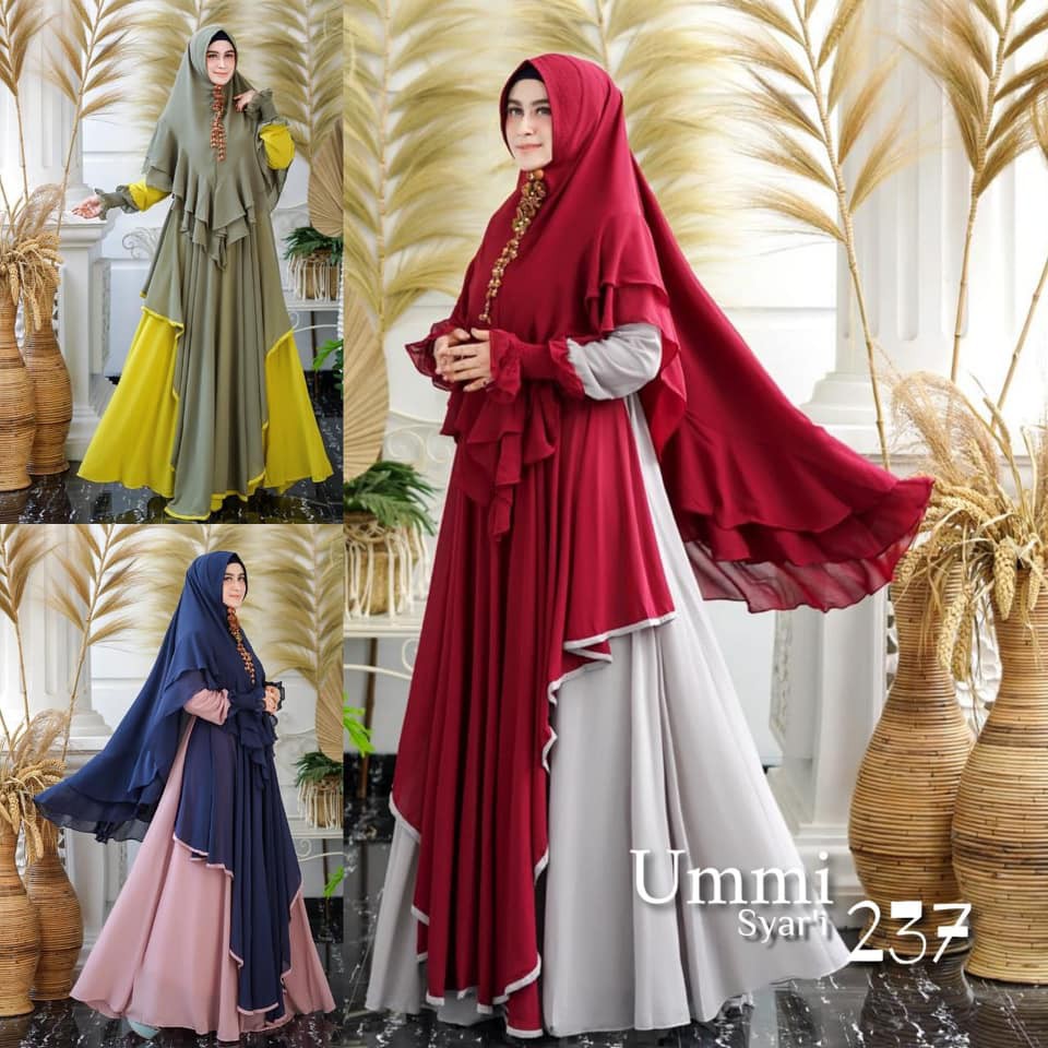 Gamis UMMI 237 Original by UMMI SYARI