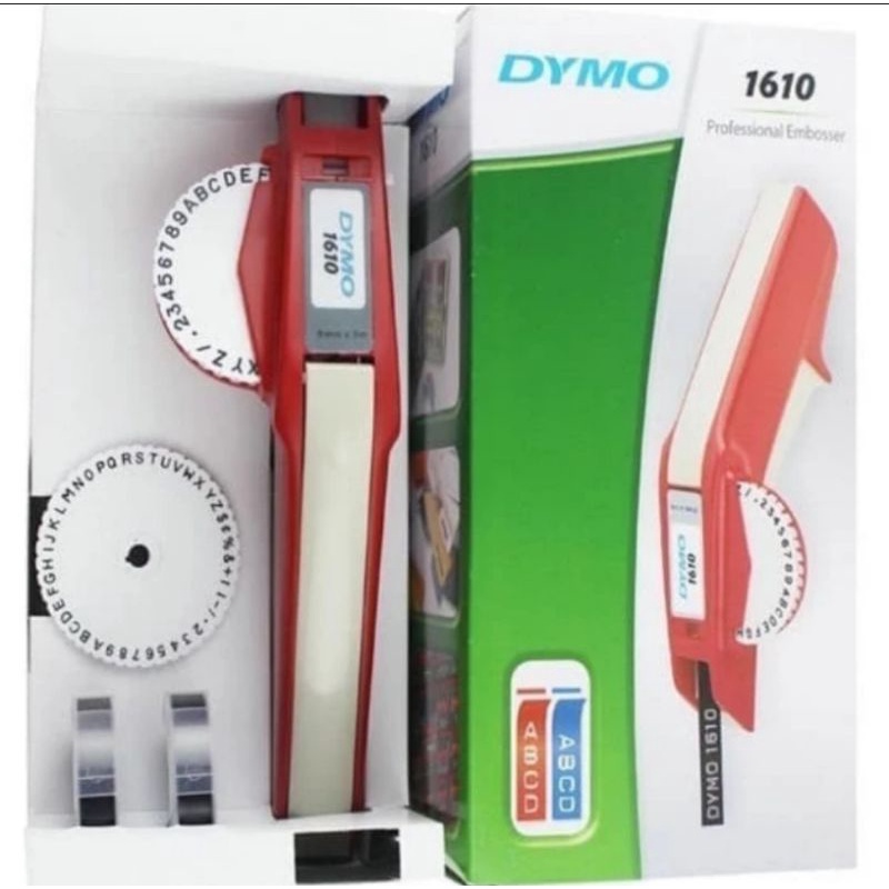 DYMO LABEL MAKER EMBOSS 1610 CETAK MANUAL