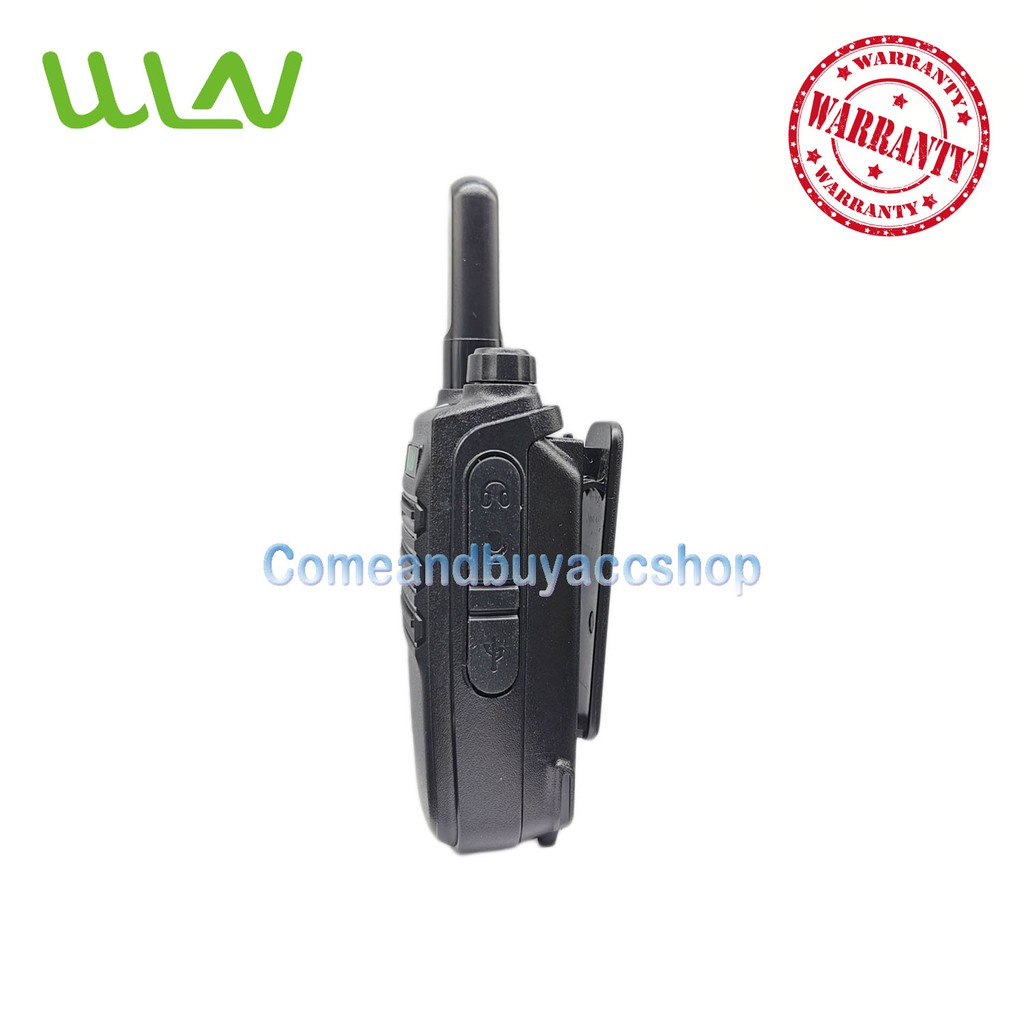 Walkie Talkie WLN Two-Way Radio KD-C32(Isi 2Pcs) Hitam Baterai 3600mAh